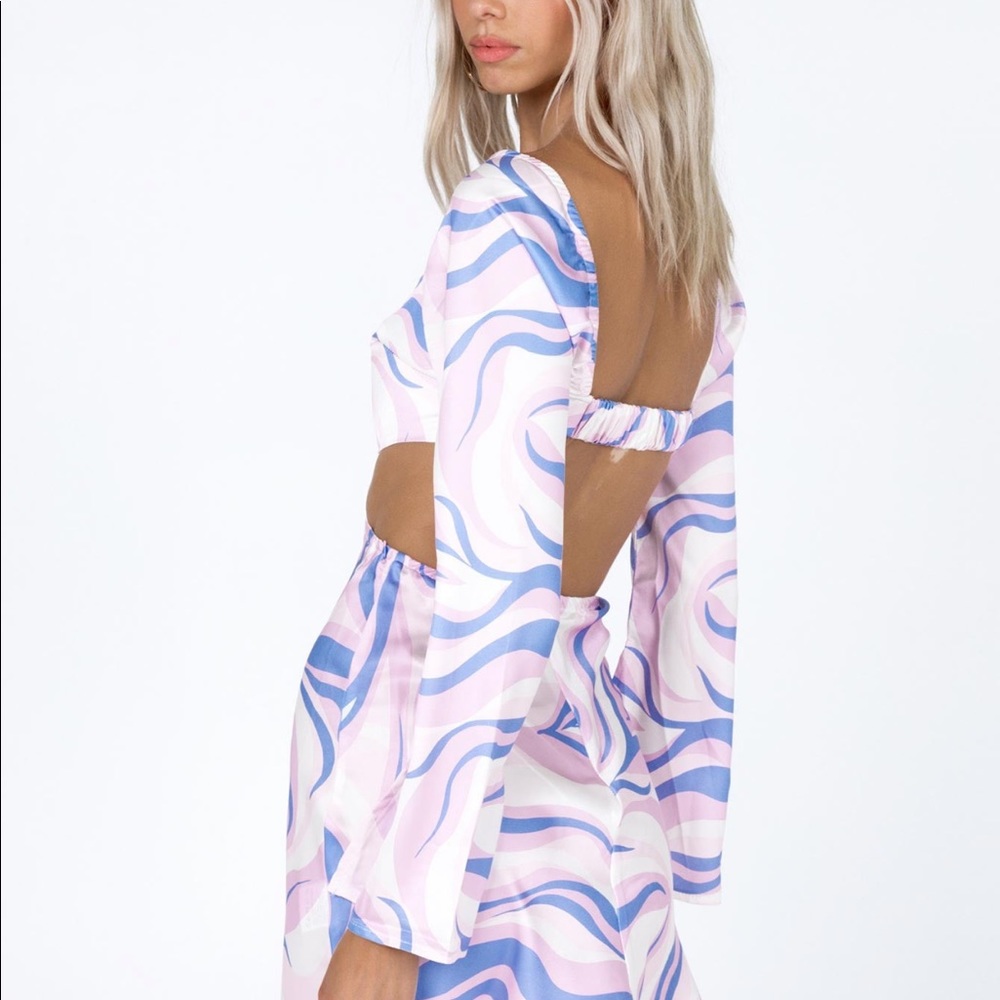 Y2K style princess Polly dress